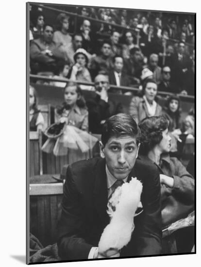 American Chess Champion Robert J. Fischer Eating Cotton Candy-Carl Mydans-Mounted Photographic Print