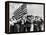 American Children of Japanese, German and Italian Heritage, Pledging Allegiance to the Flag-Dorothea Lange-Framed Premier Image Canvas