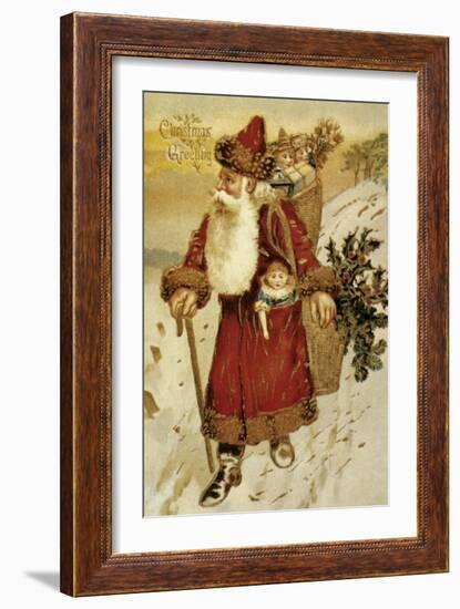 American Christmas Card-null-Framed Giclee Print