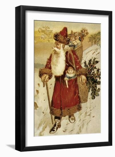 American Christmas Card-null-Framed Giclee Print