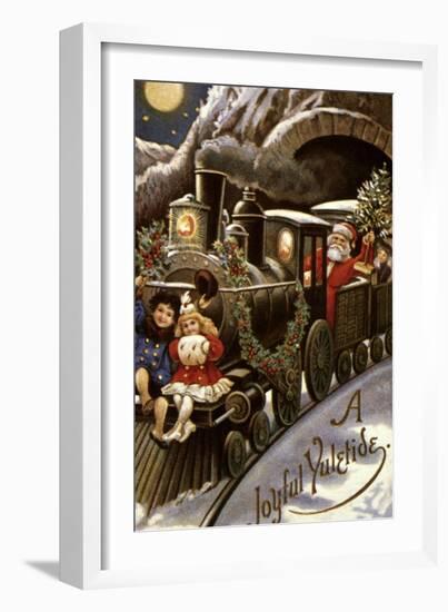 American Christmas Card-null-Framed Giclee Print