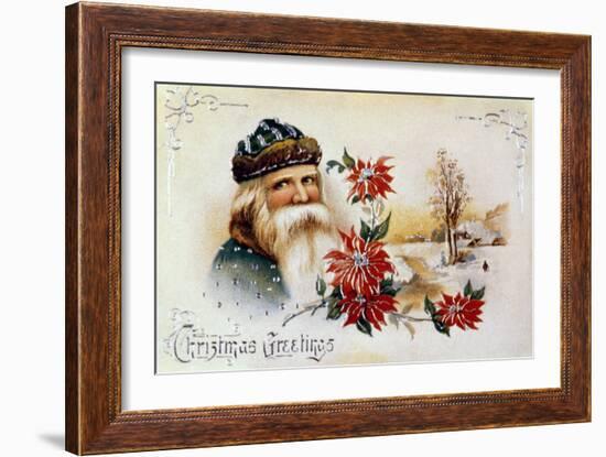 American Christmas Card-null-Framed Giclee Print