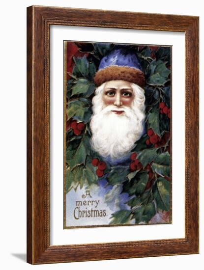 American Christmas Card-null-Framed Giclee Print