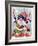 American Christmas Gnome-MAKIKO-Framed Giclee Print