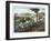 American Civil War Print Featuring the Battle of Missionary Ridge-null-Framed Art Print