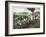 American Civil War Print Featuring the Battle of Missionary Ridge-null-Framed Art Print