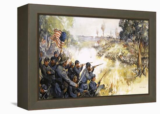 American Civil War-McConnell-Framed Premier Image Canvas