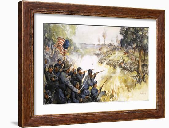 American Civil War-McConnell-Framed Giclee Print
