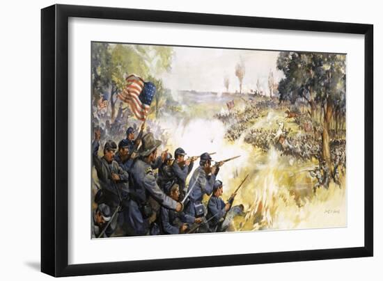 American Civil War-McConnell-Framed Giclee Print