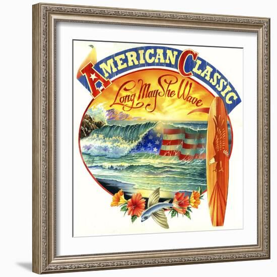 American Classic-James Mazzotta-Framed Giclee Print