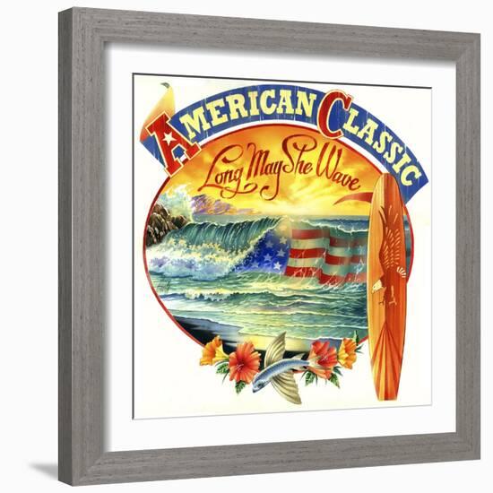 American Classic-James Mazzotta-Framed Giclee Print