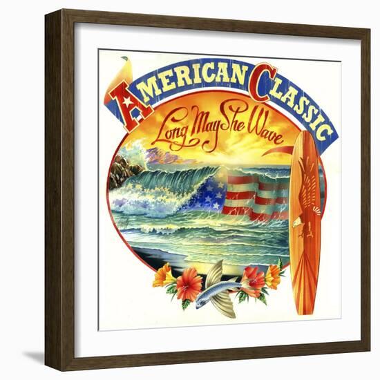 American Classic-James Mazzotta-Framed Giclee Print