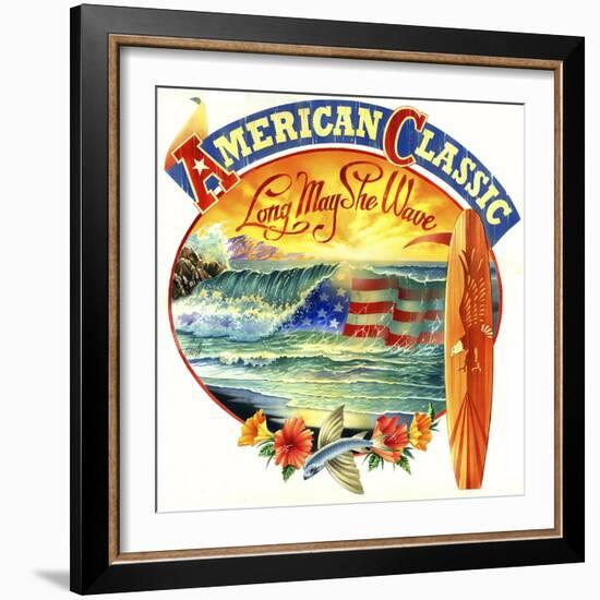 American Classic-James Mazzotta-Framed Giclee Print