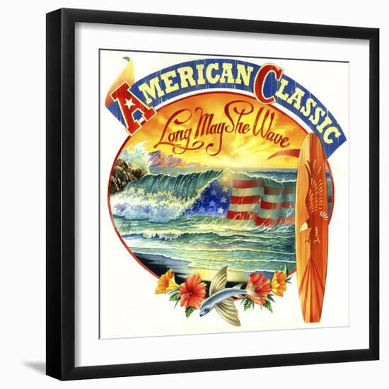 American Classic-James Mazzotta-Framed Giclee Print