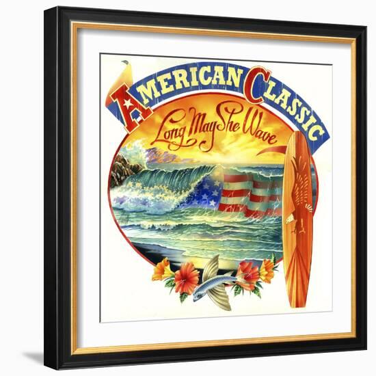 American Classic-James Mazzotta-Framed Giclee Print