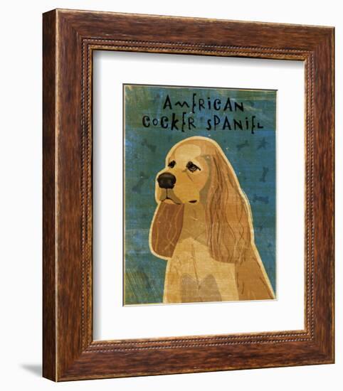 American Cocker Spaniel I-John Golden-Framed Art Print