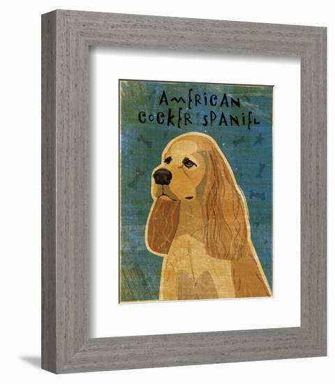 American Cocker Spaniel I-John Golden-Framed Art Print