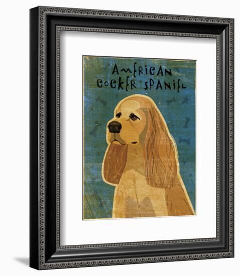 American Cocker Spaniel I-John Golden-Framed Art Print