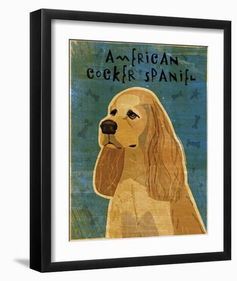 American Cocker Spaniel I-John Golden-Framed Giclee Print