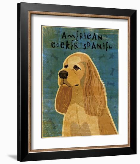 American Cocker Spaniel I-John Golden-Framed Giclee Print