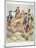 American Continental Army: Artillery Uniforms of 1777-83-Henry Alexander Ogden-Mounted Giclee Print