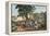 American Country Life - October Afternoon, 1855-Currier & Ives-Framed Premier Image Canvas