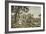 American Country Life: Summer Evening-Currier & Ives-Framed Giclee Print