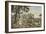 American Country Life: Summer Evening-Currier & Ives-Framed Giclee Print