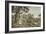 American Country Life: Summer Evening-Currier & Ives-Framed Giclee Print