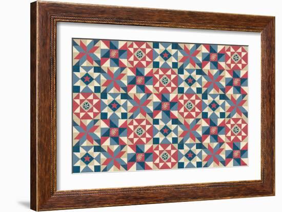 American Country VII-Anne Tavoletti-Framed Art Print