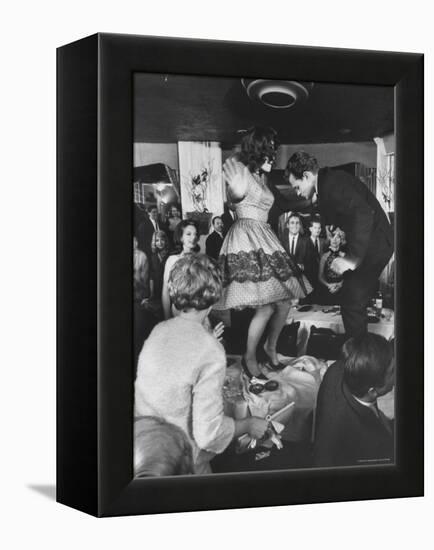 American Couples Dancing in Hollywood Nightclub-Ralph Crane-Framed Premier Image Canvas