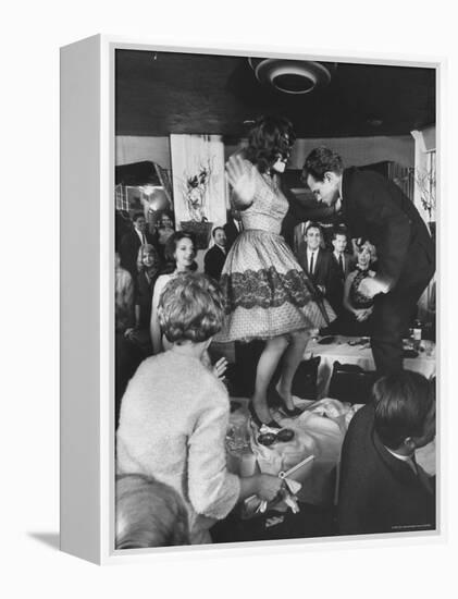 American Couples Dancing in Hollywood Nightclub-Ralph Crane-Framed Premier Image Canvas