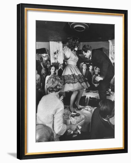 American Couples Dancing in Hollywood Nightclub-Ralph Crane-Framed Premium Photographic Print