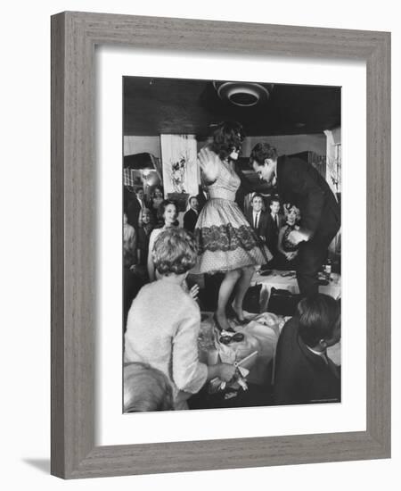 American Couples Dancing in Hollywood Nightclub-Ralph Crane-Framed Photographic Print