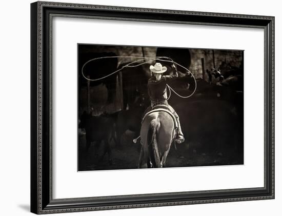 American Cowgirl-Lisa Dearing-Framed Photographic Print