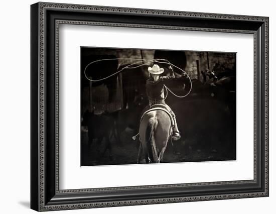 American Cowgirl-Lisa Dearing-Framed Photographic Print