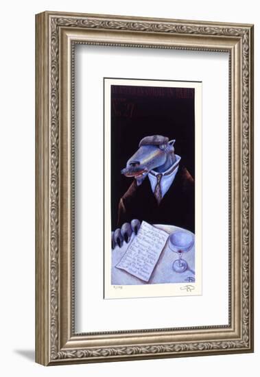 American Coyote in Paris No. 27-Markus Pierson-Framed Collectable Print