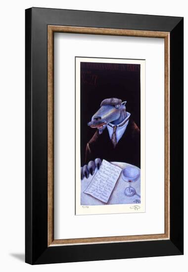 American Coyote in Paris No. 27-Markus Pierson-Framed Collectable Print