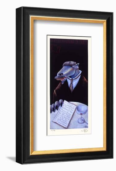 American Coyote in Paris No. 27-Markus Pierson-Framed Collectable Print