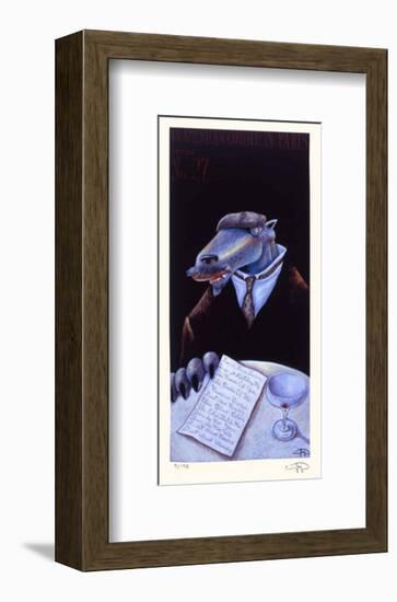 American Coyote in Paris No. 27-Markus Pierson-Framed Collectable Print