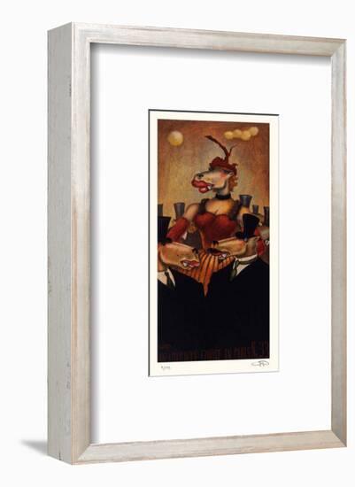 American Coyote in Paris No. 33-Markus Pierson-Framed Collectable Print