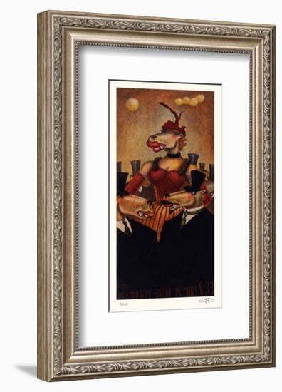 American Coyote in Paris No. 33-Markus Pierson-Framed Collectable Print