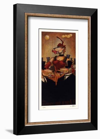 American Coyote in Paris No. 33-Markus Pierson-Framed Collectable Print