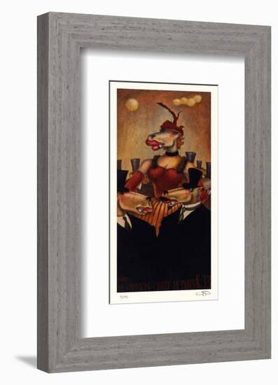 American Coyote in Paris No. 33-Markus Pierson-Framed Collectable Print