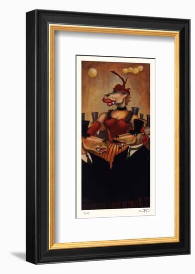 American Coyote in Paris No. 33-Markus Pierson-Framed Collectable Print