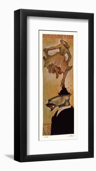 American Coyote in Paris No. 9-Markus Pierson-Framed Collectable Print