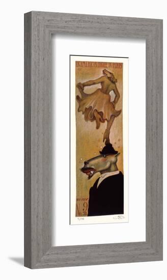 American Coyote in Paris No. 9-Markus Pierson-Framed Collectable Print