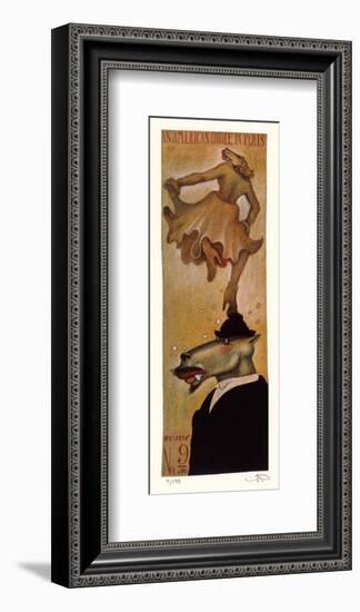 American Coyote in Paris No. 9-Markus Pierson-Framed Collectable Print