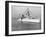 American Cruiser Uss Indianapolis Taken at Anniversary of Statue of Liberty-null-Framed Photographic Print