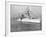 American Cruiser Uss Indianapolis Taken at Anniversary of Statue of Liberty-null-Framed Photographic Print